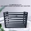 ZPRYZHD Outdoor Air Conditioner Cover, Air Conditioner Frame with Exterior Fence Screen, Fence to Hide Air Conditioner, Noise Reduction, Suitable for Indoor and Outdoor(White,100x50x70cm) view 3