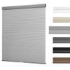 HOTSOON Cordless Cellular Shades for Windows Light Filtering Honeycomb Blinds Easy to Install Noise Reduction Thermal Insulated for Home, Light Filtering-Light Gray, 75" W x 48" H view 1