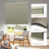 HOTSOON Cordless Cellular Shades for Windows Blackout Honeycomb Blinds Easy to Install Noise Reduction Thermal Insulated for Home, Blackout-Beige, 77" W x 56" H view 3