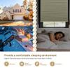 HOTSOON Cordless Cellular Shades for Windows Blackout Honeycomb Blinds Easy to Install Noise Reduction Thermal Insulated for Home, Blackout-Beige, 77" W x 56" H view 4