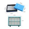 Washable Motor Foam Filter kit For Philips Power Pro Compact FC9331/09 FC9332/09 FC8010/01 Vacuum Cleaner Parts FC8010 view 2