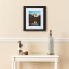 ArtToFrames 6x32 Inch Black Picture Frame, 2 - Pack, This 1.25 inch Custom MDF Poster Frame is Black Satin, Comes with Economy Acrylic (Frame_Pack_2_5180-6x32) view 2
