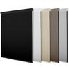 BERISSA Pull Down Cordless Cellular Shades 100% Blackout Room Darkening Window Shades for Home, Custom Size Easy to Install Thermal Insulated Honeycomb Blinds for Door(76" W x 80" H) Black view 1