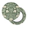 Velvet Round Stool Covers, 3 Layers Round Seat Cover with Thin Pad, Sage Green Tulip Bar Stool Cushion Cover Stretch Bar Chair Covers for 12-14" Inch Chair view 2