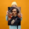 01September Franklin Pierce Poster, Franklin Pierce Wall Art, USA Presidents Poster, US History, Patriotic Wall Decor for Office, Home, Living Room - Franklin Pierce Print (UNFRAMED) view 4