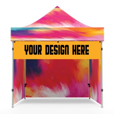 Custom Tent banner for Trade Show, Craft Show or Event, Front of Tent Banner, Fits Most Standard Canopys 10x10 Canopy Tent Festival Banner (120x12in)