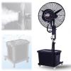 Yqyc Misting Fan Outdoor Commercial Oscillating Pedestal Fan with Mist, 3 Speeds, 260W/350W, with 40L Standalone Tank, for Patio, Outside Restaurant, Garage, Gym, Factory Workshop(81cm/31.2in) view 1