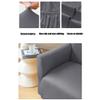 TEYFKA High Stretch Armchair Covers,Super Stretch Non Slip Sofa Cover 1 Seater 1-Piece Elastic Couch Protector Chair Slipcover with Arms,Bronze view 2