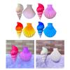 Psdndeww ABS Clip Shell/Conch Shaped Towel Clamps Colorful Retaining Clip Chair Attachments for Beach view 2