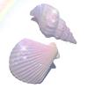 Psdndeww ABS Clip Shell/Conch Shaped Towel Clamps Colorful Retaining Clip Chair Attachments for Beach view 3