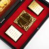 Ram Charan Pagla Padhuka Box Footsteps Footprint Feet in Box with Ram Mandir and Ramji Photo for Home Office Temple Mandir Pooja Diwali Festival Dcor Decoration and Gifting (Ram Charan) view 4