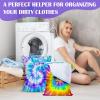 2 Pcs Large Travel Laundry Bag Waterproof With Handle - Washable for Dirty Clothes, Wet Dry Bag for Bathing Suit, Workout, Gym, Swimming Pool, College Dorm view 2
