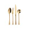 60pcs gold flatware set for 12, 18/8 stainless steel flatware cutlery set, tableware set include fork knife spoon, eating utensils tableware set with gift package view 4
