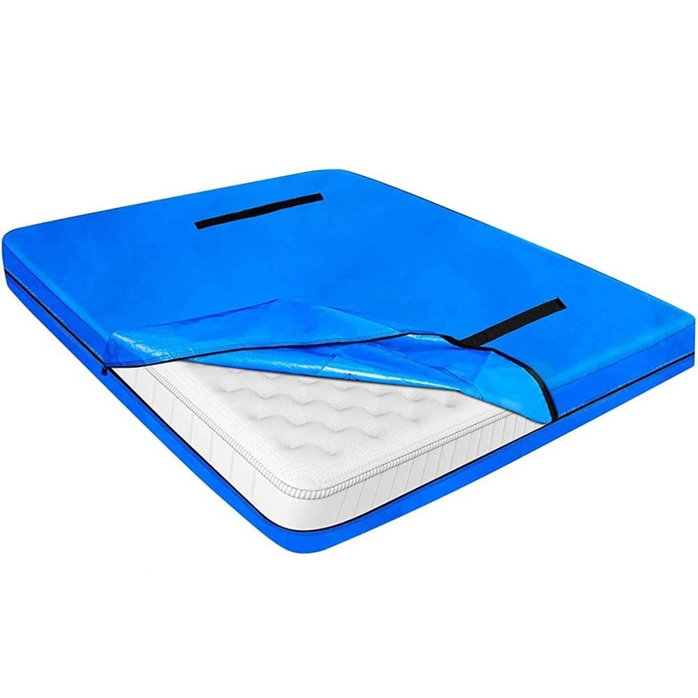 KGBNYSS Mattress Bags for Moving Reusable Extra Thick Mattress Protection Cover with Heavy Duty Handles and Strong Zipper - King, Queen, Full, Twin Size Mattress(208x40.6x200.6cm)