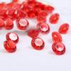 LYFJXX Fake Diamond Christmas Decoration, 280 pcs Red 20 mm Acrylic Diamond for Table Scatters Vase Fillers view 1