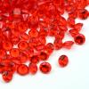 LYFJXX Fake Diamond Christmas Decoration, 280 pcs Red 20 mm Acrylic Diamond for Table Scatters Vase Fillers view 2