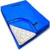 KGBNYSS Mattress Bag Heavy Duty for Moving and Storage - Reusable Mattress Protection Cover Bag with Strong Zipper and Handles, Encasements, Made of Recycled Material(137x16.5x73.6cm) view 1