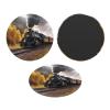 Steam Locomotive Train Fridge Magnets,Round Decor Refrigerator Magnet for Fridge, Lockers, Home Kitchen and Farmhouse view 2