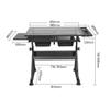 KOHARA Drawing Table Height Adjustable Drawing Desk, Tiltable Craft Table with Storage, Large Art Desk, for Home Office Drafting Table beautiful scenery view 2