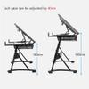 KOHARA Drawing Table Height Adjustable Drawing Desk, Tiltable Craft Table with Storage, Large Art Desk, for Home Office Drafting Table beautiful scenery view 4