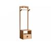 EHVYBDX Entryway Coat Rack Small Clothes Storage Rack Bedroom Home Bedside Table Wooden Coat Rack Floor-standing Clothes Rack Freestanding view 1