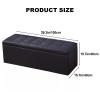 LYXXJRYBHD Ottomanwith Storage, Storage Benches, Storage Bench for Bedroom, Padded Seat, Storage Bench for Bedroom, Living Room(Gin red,100cm/39.3in) view 2
