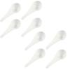8 Pcs 30ml Plastic Measuring Spoons Measuring Scoops Milk Powder Scoops Short Handle Teaspoon For Cosmetics Powder Liquid view 1