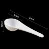 8 Pcs 30ml Plastic Measuring Spoons Measuring Scoops Milk Powder Scoops Short Handle Teaspoon For Cosmetics Powder Liquid view 2