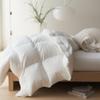 Maple&Stone Down Comforter Full Size, Heavyweight Duvet Insert with 8 Corner Tabs, Extra Fluffy Comforter with Cotton Cover, Luxury Hotel Bedding (82 x 86 Inches, White) view 1