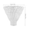 HOLIDYOYO Spiral Pattern Glass Coffee Filter Hand-poured Filter Dripper for Coffee Making Reusable Sturdy and Easy to Cle view 2