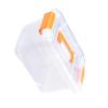 Akozon Storage Container with Closing Buckles, Storage Container Handle for Clothes (24x17x18cm / 9.4x6.7x7.1in) view 2