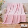 Elegant Comfort Glow in The Dark Lightweight Throw Blanket - Ultra Soft, Fuzzy and Cozy Luminous Blanket - All Season Decorative for Kids Throw Blankets, 50 X 60 inches, Star Light view 2