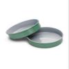 Caraway Non-Stick Ceramic 9 Circle Pans - Naturally Slick Ceramic Coating - Non-Toxic, PTFE & PFOA Free - Perfect for Birthday Cakes, Tartes, & More - Sage view 1