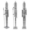 Jeco Inc. 36 Inch Wooden Silver King Nutcracker view 3