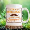 Metallurgist Mug, Metallurgist Gift, Gift for Metallurgist, Future Metallurgist Gift, Graduation Gift, Retirement Gift for Metallurgist - 11oz White Ceramic Coffee Mug - Christmas, Thanksgiving view 3
