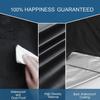 KGBNYSS Mattress Bags for Moving Double Zippers Reusable Heavy Duty Mattress Protector with 8 Handles & Adjustable Straps, Mattress Bag King Size, Black(196x38x148cm) view 2
