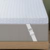 3 Inch Twin Size Firm Mattress Topper, Cooling Gel Memory Foam Mattress Topper for Pressure Relief, Extra Firm Mattress Topper Non-Slip Design with Removable & Washable Cover, CertiPUR-US view 1