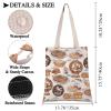 BDPWSS Anime Lover Gifts Kawaii Anime Treats Reusable Shopping Bag For Anime Character Fans Bakery Themed Gift (Delivery food TG), Medium view 3