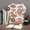 BDPWSS Anime Lover Gifts Kawaii Anime Treats Reusable Shopping Bag For Anime Character Fans Bakery Themed Gift (Delivery food TG), Medium view 4