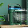 KtEli Tower Fan, Portable Oscillating Desk Fan with 3 Speeds, Misting Fan with 600ml Tank, Bladeless Desk Fan, 7-color Light, Timer Function, Cooling Fan for Bedroom, Desk, Table, Office, Room(Green) view 1