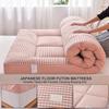 HomeLoft Basics Japanese style floor mattress futon,rollable portable mattress,adult camping mattress,camping sofa portable bed;guest room mattress,tatami sleeping mat, Twin view 3