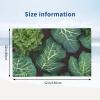 ZHANLEI Microfiber Soft Pool Bath Towel 52x32 inch, Beach Towel Quick Dry Towel for Bathroom,Pool,gym,travel,beach - Green Succulent view 2