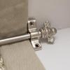 Brass bee Stair Rods Carpet Runners with Bee Finial Ends Nickel, Antique Brass Stainless Steel | Stair Carpet Rods - Sold Individually (Nickel) view 1