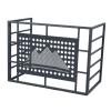 Outdoor Unit Air Conditioner Cover, Fence to Hide Air Conditioner, Mini Split Bracket, Outdoor Condenser Protection Cover, Air Conditioner Cover for Indoor and Outdoor Use(Gray,110x60x80cm/43.3x23.6x3 view 1