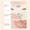 CurcKua Drain Hair Catcher 7" Silicone Hair Stopper Shower Drain Hair Catcher Anti-Odor, Press-Type Petal Hair Drain Double-Layered Catcher Drain Stopper for Bathroom Bathtub Kitchen and Sink view 4
