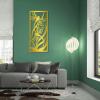Metal Dragonfly Wall Decor, Dragonfly Metal Wall Art, Metal Insects Wall Decor, Dragonfly Nature Home Decor, Metal Dragonfly Outdoor Decor, Nature Wall Art, Living Room Wall Art (Black, 21x48 in | 54x121 cm) view 4