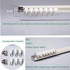Ceiling Curtain Track Curtain Track Set Wall Mounted Self Adhesive Curtain Rod Ceiling Track for Curtains-Room Divider Curtains Rails Aluminium For Living Room Bedroom Drop Ceiling Shower(White - Top, view 2