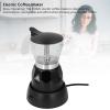 Asixxsix Electric Espresso Maker, 150ML Electric Espresso Coffee Maker, Electric mocha Pot with Detachable Base, Aluminum Electric Mocha Pot, Coffee Machine for Home Kitchen Office view 4