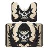 OURTEV Bathroom Rug Sets of 2 Bath Mat Devil Satan Absorbent Bath Rugs Set Non-Slip Toilet Mat U Shape Contour Rug Dry Quickly Shower Mat for Bathroom Bedroom Kitchen view 1