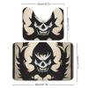 OURTEV Bathroom Rug Sets of 2 Bath Mat Devil Satan Absorbent Bath Rugs Set Non-Slip Toilet Mat U Shape Contour Rug Dry Quickly Shower Mat for Bathroom Bedroom Kitchen view 3